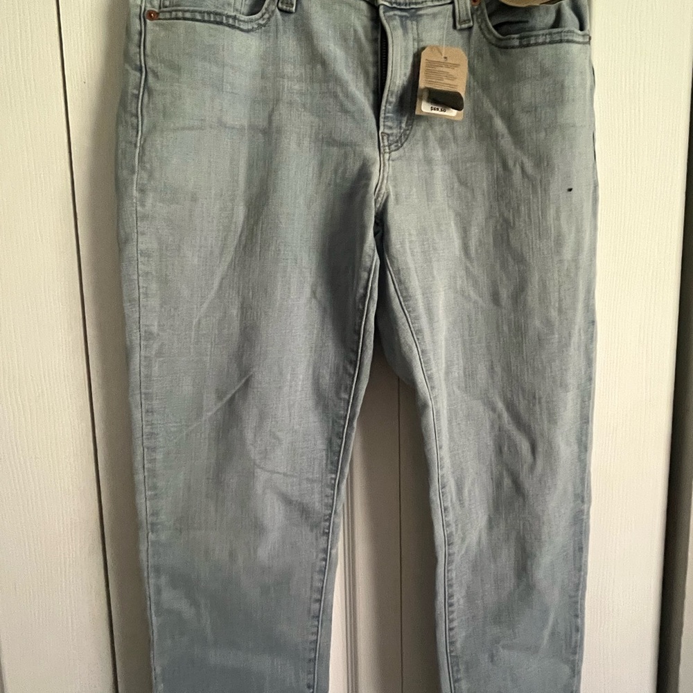 Signature by Levi Strauss Blue Boyfriend Jeans Relaxed Fit